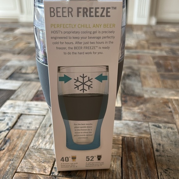 Host Beer Freeze Cooling Cup NIB NEW - Picture 6 of 10